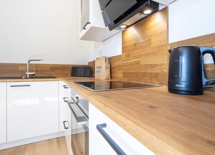 Villa Dornkamp - Wohnung 5 - Deine Ferien - Küchenzeile