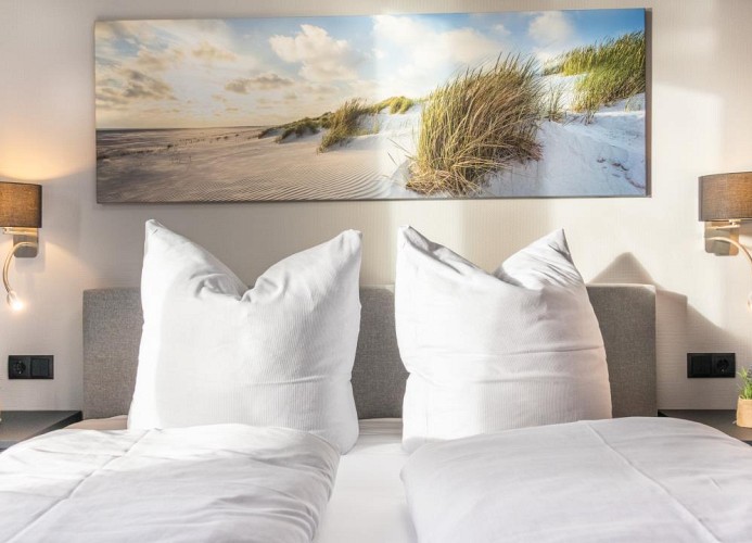 BeltBlick 3- Deine Ferien - Boxspringbett - Schlafzimmer 1