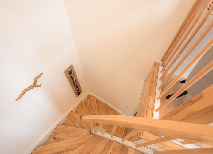 Deichbude Tossens - Deine Ferien - Treppe