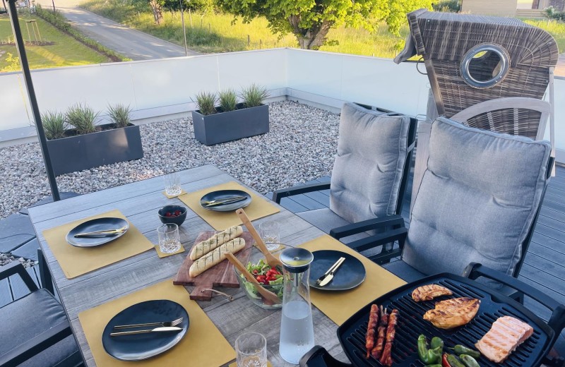 Appartement Kastella - Deine Ferien - Dachterrasse