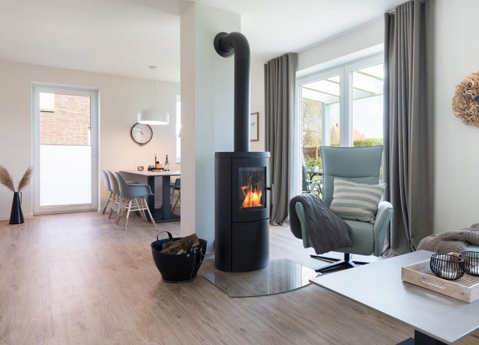 Ferienhaus Meeperle - Deine Ferien - Kamin