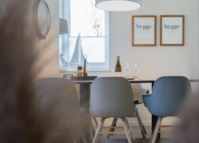 Ferienhaus Meeperle - Deine Ferien - Esstisch