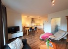 Ferienwohnung RAWE-West - Deine Ferien - offener Wohnbereich 
