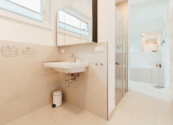Appartement Kranich - Deine-Ferien - Tageslichtbad
