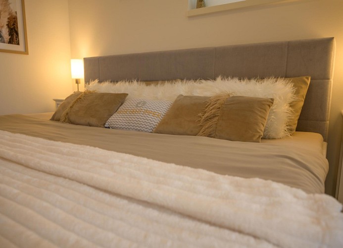 Deichbude Tossens - Deine Ferien - Schlafzimmer