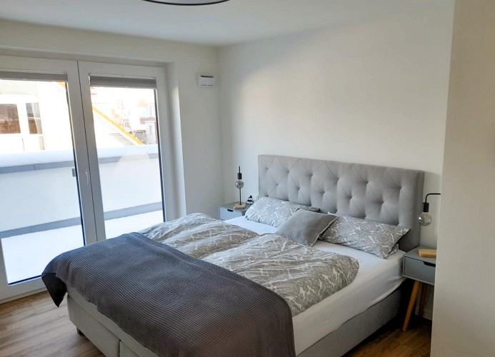 Meerperle 2.0 - Deine Ferien - Boxspringbett