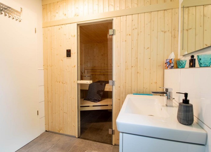 Hauseigene Sauna