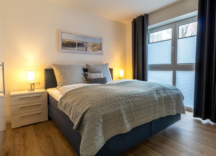 Ankerplatz - Deine Ferien - Boxspringbett 