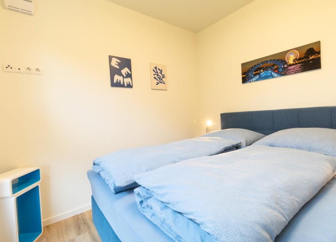 Ferienwohnung Herzmuschel - Deine Ferien - Boxspringbett