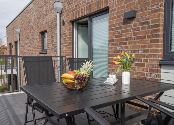 Nordseeglück 16 - Deine Ferien - Balkon