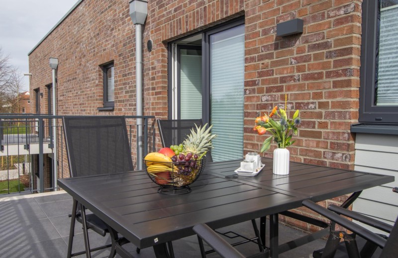 Nordseeglück 16 - Deine Ferien - Balkon