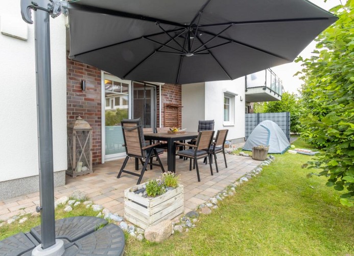 Schützenweg 3 Wohnung 2 - Deine Ferien - kleiner Garten