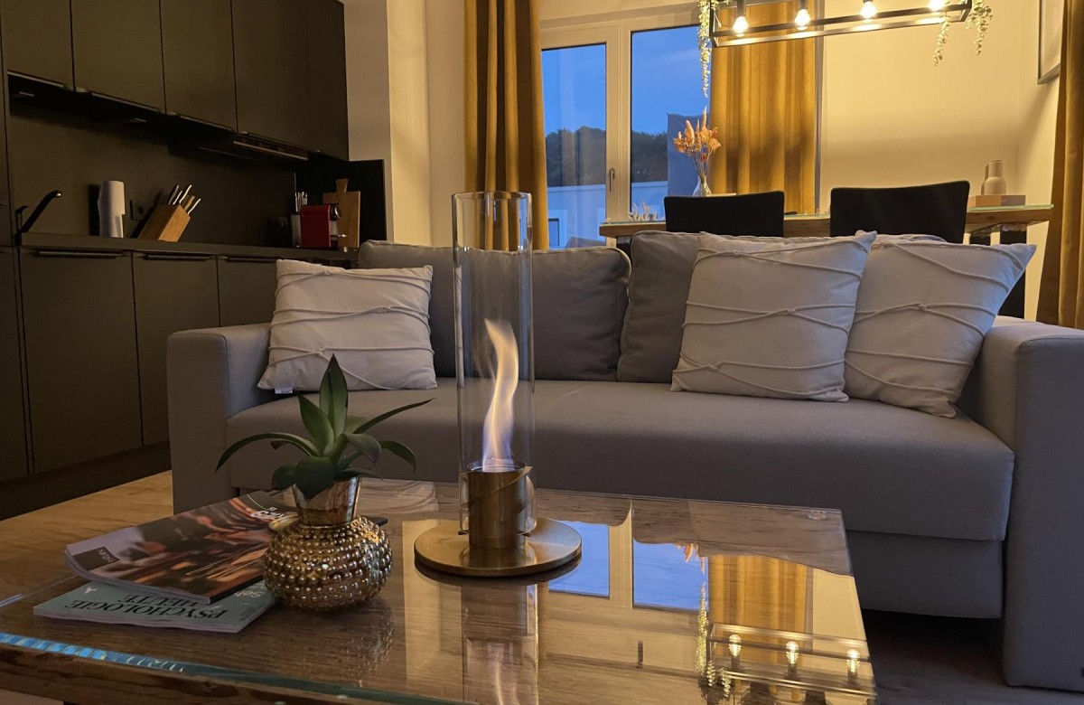 Appartement Kastella - Deine Ferien - Wohnlandschaft