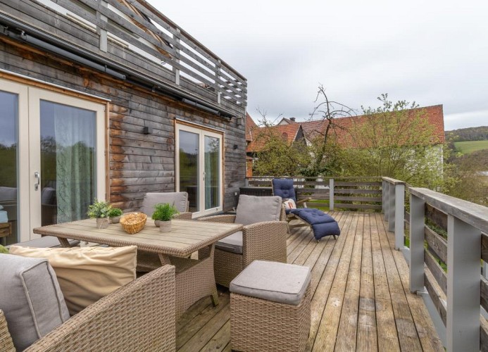 Naturverliebt am Diemelsee-Waldblick - Deine Ferien - Balkon