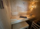 Die Sauna von innen