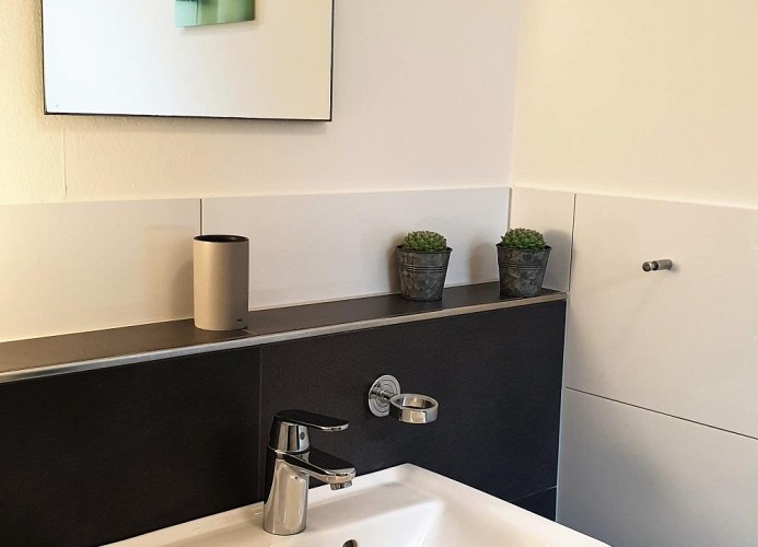 Ferienwohnung RAWE-West - Deine Ferien - Gäste-WC