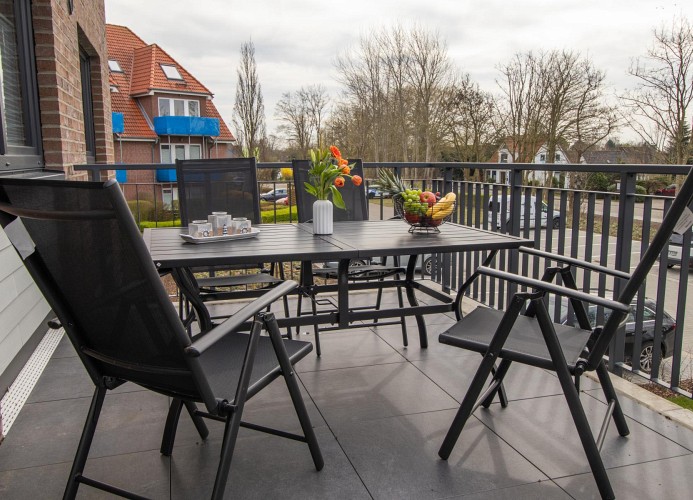 Nordseeglück 16 - Deine Ferien - Balkon