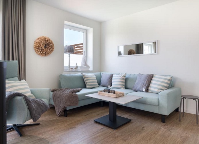 Ferienhaus Meeperle - Deine Ferien - Wohnlandschaft