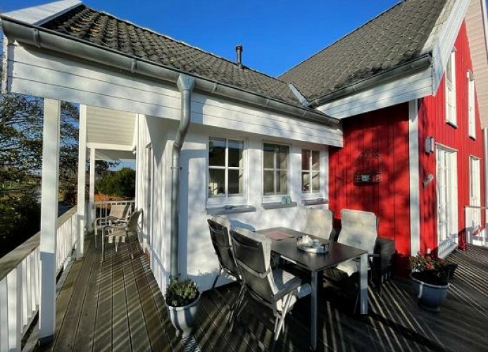 Genießen Sie die Terrasse
