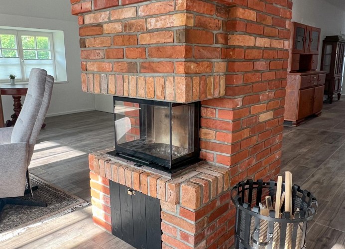Friesenhaus Ebbe - Deine Ferien - Kamin