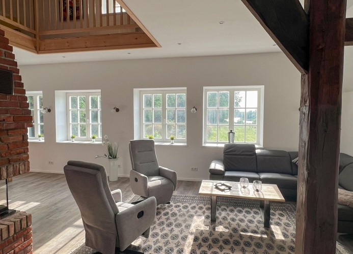 Friesenhaus Ebbe - Deine Ferien - Wohnzimmer