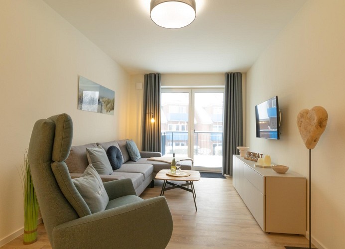 Ferienwohnung Hyggelig - Deine Ferien - Wohnzimmer