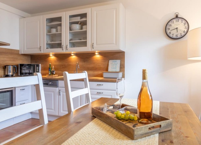 Schützenweg 3 Wohnung 2 - Deine Ferien - Esstisch