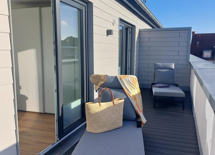 Herz von Kellenhusen 17 - Deine Ferien - Dachterrasse