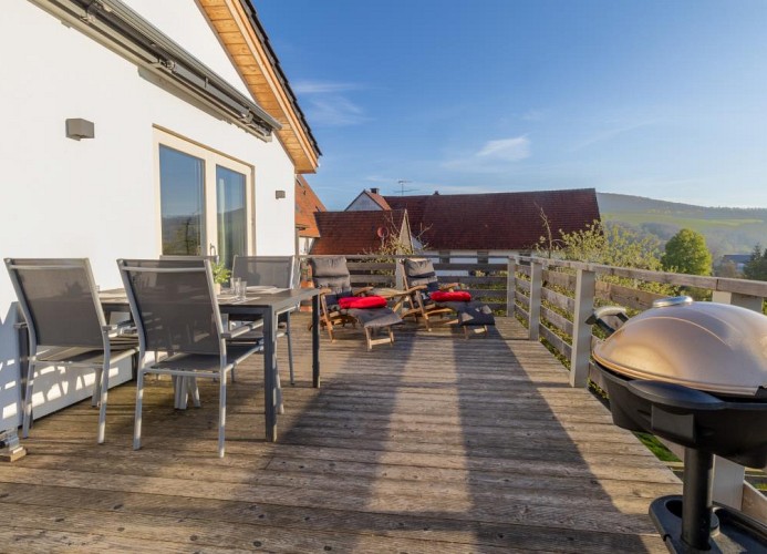 Naturverliebt am Diemelsee-Bergblick - Deine Ferien - Balkon