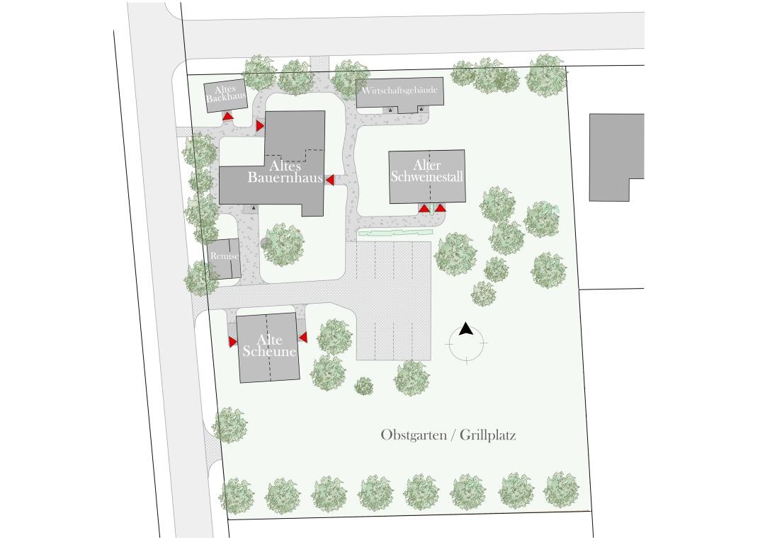 Altes Bauernhaus - Diele