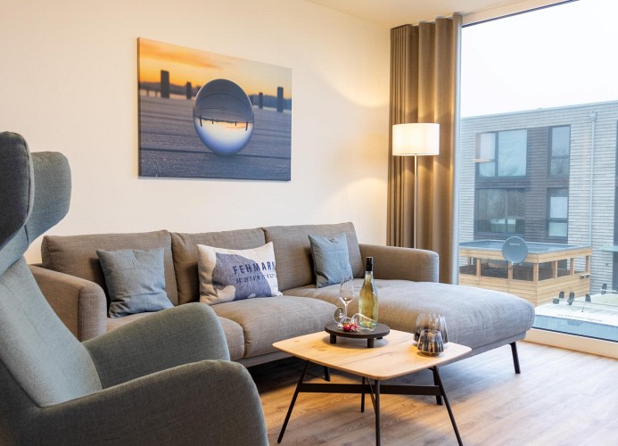 BeltBlick 22 - Deine Ferien - Wohnlandschaft mit Relaxsessel