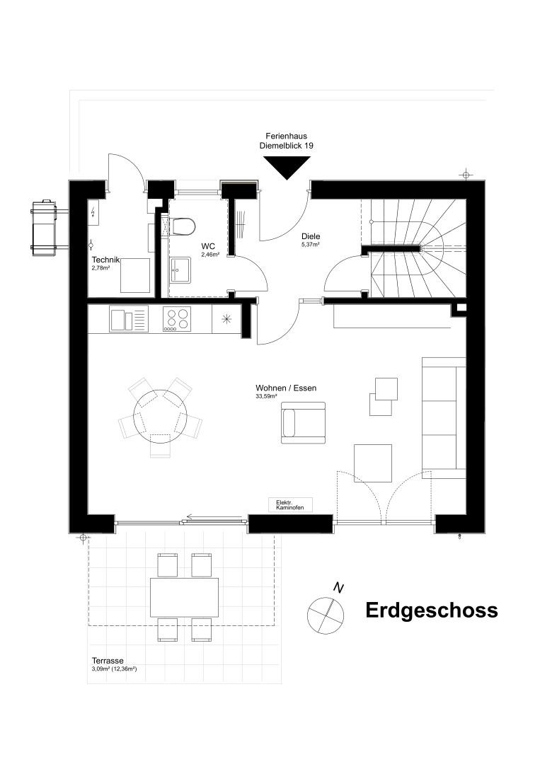 Ferienhaus Diemelblick 19 - Deine Ferien - Sauna 