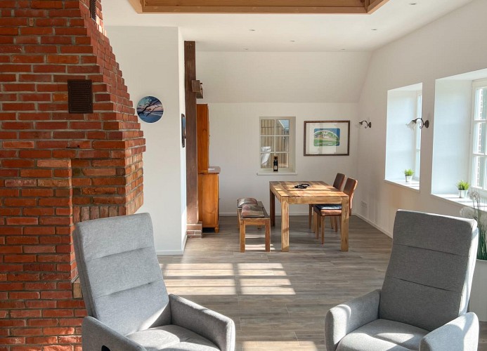 Friesenhaus Ebbe - Deine Ferien - Wohnbereich