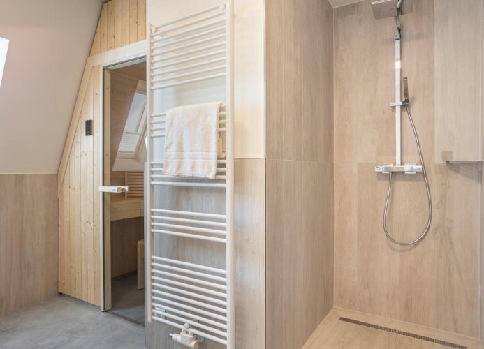 Villa Dornkamp - Wohnung 4 - Deine Ferien - Wellnessdusche und Sauna