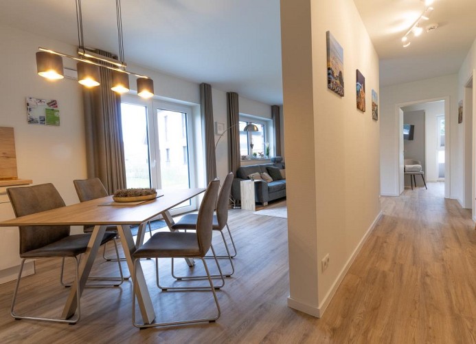 Ferienwohnung Herzmuschel - Deine Ferien - offenes Raumkonzept 
