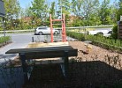 Ankerplatz Sielhuus - Deine Ferien - Sitzgelegenheit am Spielplatz