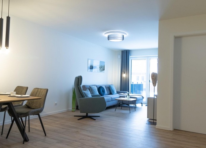 Ferienwohnung Hyggelig - Deine Ferien - Wohnbereich
