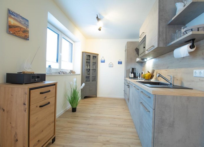 Ferienwohnung Seebrise - Deine Ferien - voll ausgestattete Küchenzeile