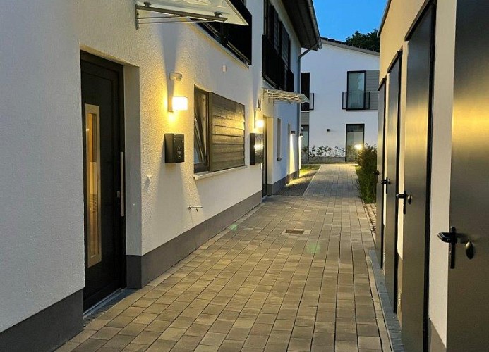 Eigener, stufenloser Zugang zur Wohnung
