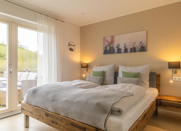 Naturverliebt am Diemelsee-Waldblick - Deine Ferien - Schlafzimmer 1 Doppelbett
