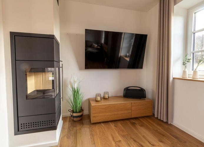 Villa BalticBliss auf Rügen - Deine Ferien - TV und Kamin