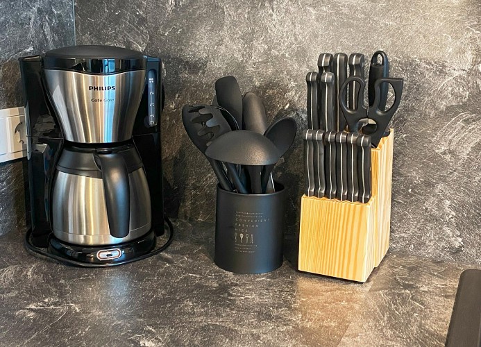 SeeZeit Tossens - Deine Ferien - Kaffeemaschine