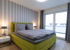 Dorumer Sielhuus 19 - Deine Ferien - Verdunklungsplissees im Schlafzimmer 
