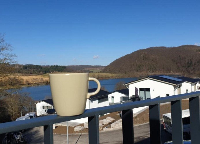 Aussicht von der Dachterrasse