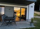 Ansicht Terrasse abends