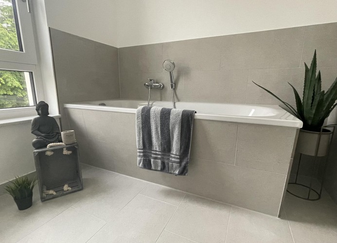 Appartement Kastella - Deine Ferien - Badewanne
