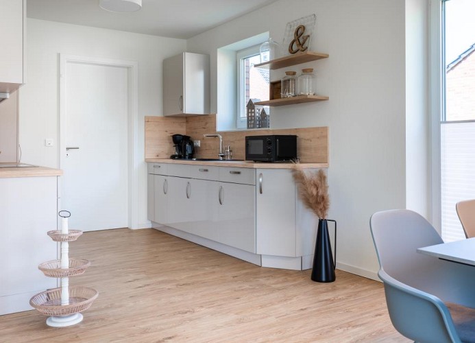 Ferienhaus Meeperle - Deine Ferien - Küchenzeile