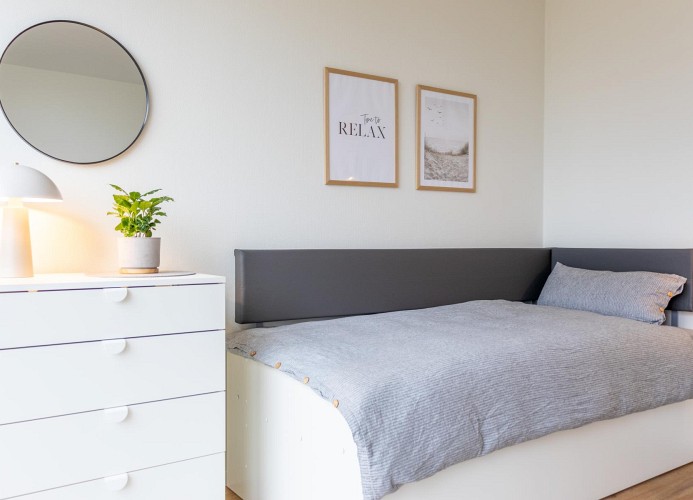 BeltBlick 19 - Deine Ferien - Einzelbett - Schlafzimmer 2