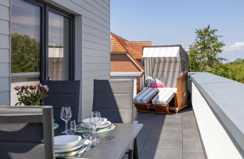 Penthouse 18 - Deine-Ferien - Terrasse