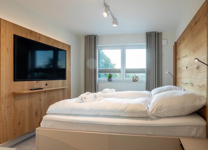 Dorumer Sielhuus 17 - Deine-Ferien - SmartTV im Schlafzimmer